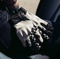 Checkmate Gloves Black / White