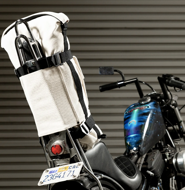 EXFIL-32 Sissy Bar Bag Natural