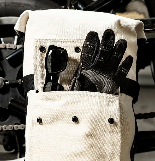 EXFIL-32 Sissy Bar Bag Natural
