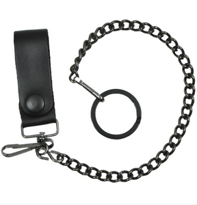 12" Wallet Chain Gun Metal