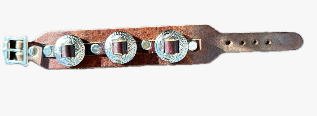 Concho Cuff Brown