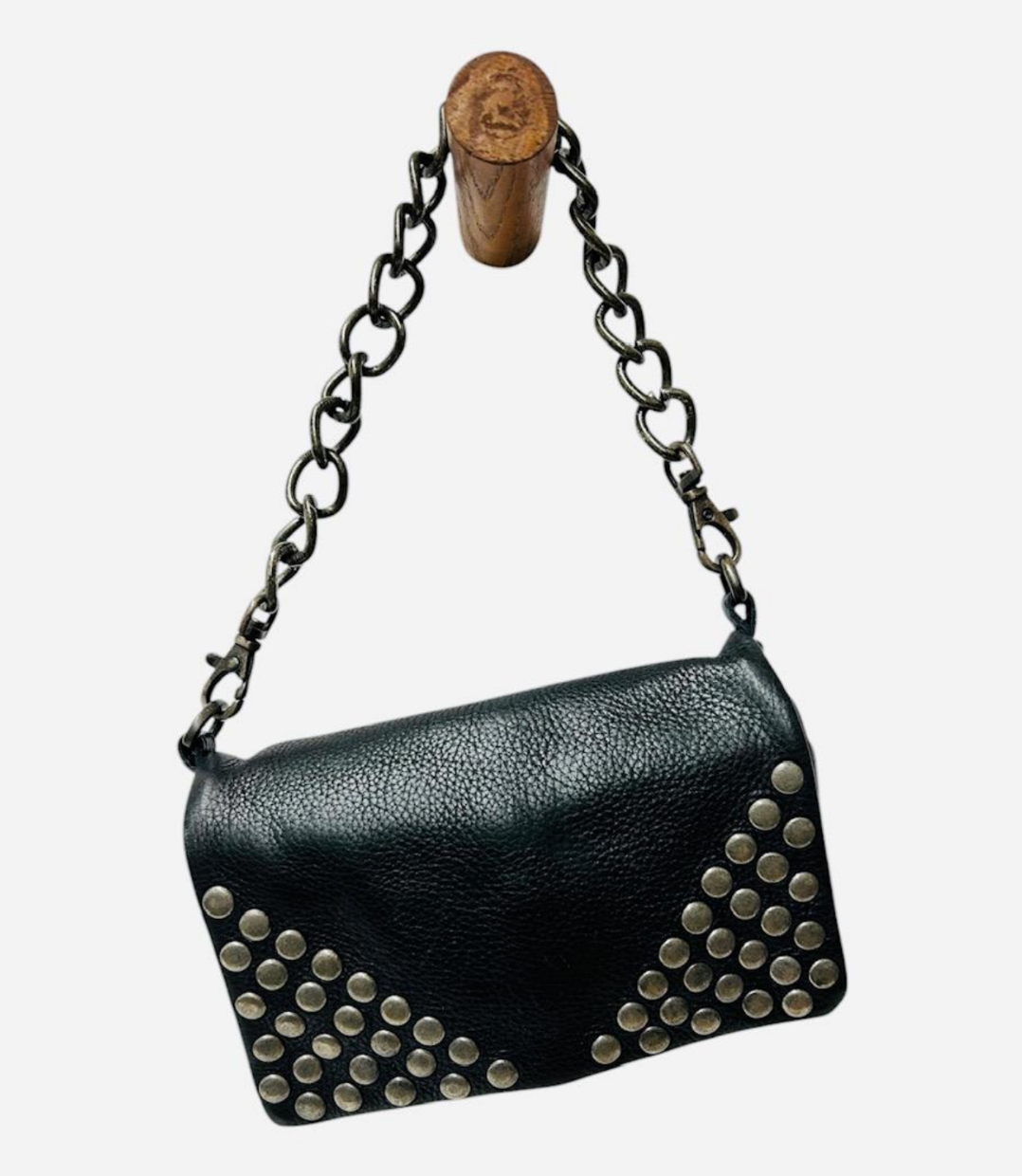Artemis Studded Bag Black