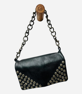 Artemis Studded Bag Black