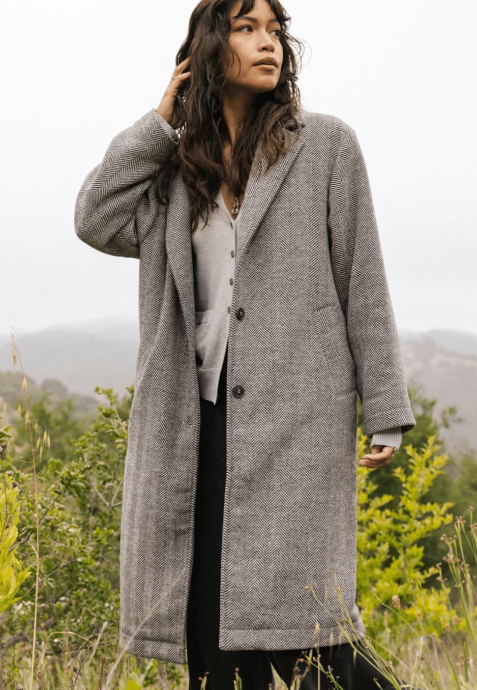 Catalina Coat Charcoal