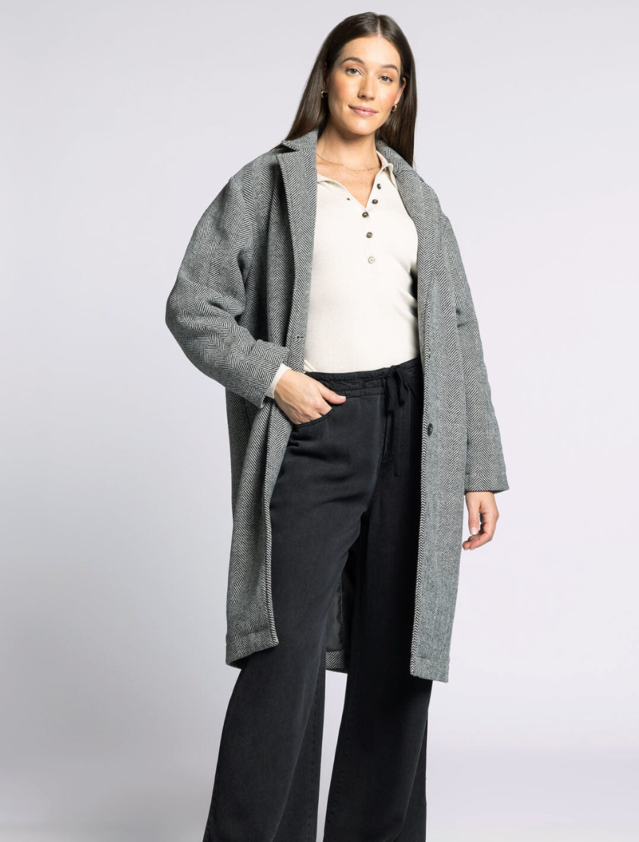 Catalina Coat Charcoal