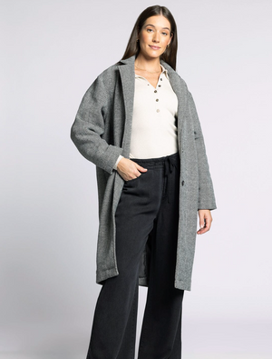 Catalina Coat Charcoal