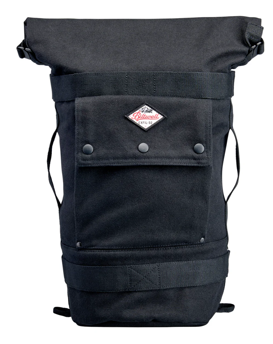 EXFIL-32 Sissy Bar Bag Black