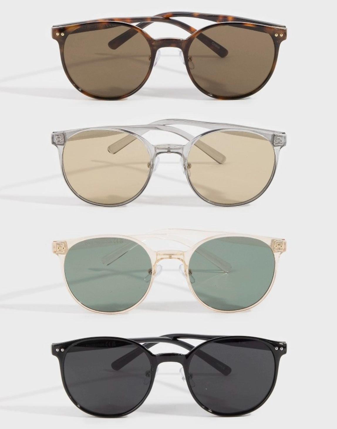 Rounded Frame Sunglasses