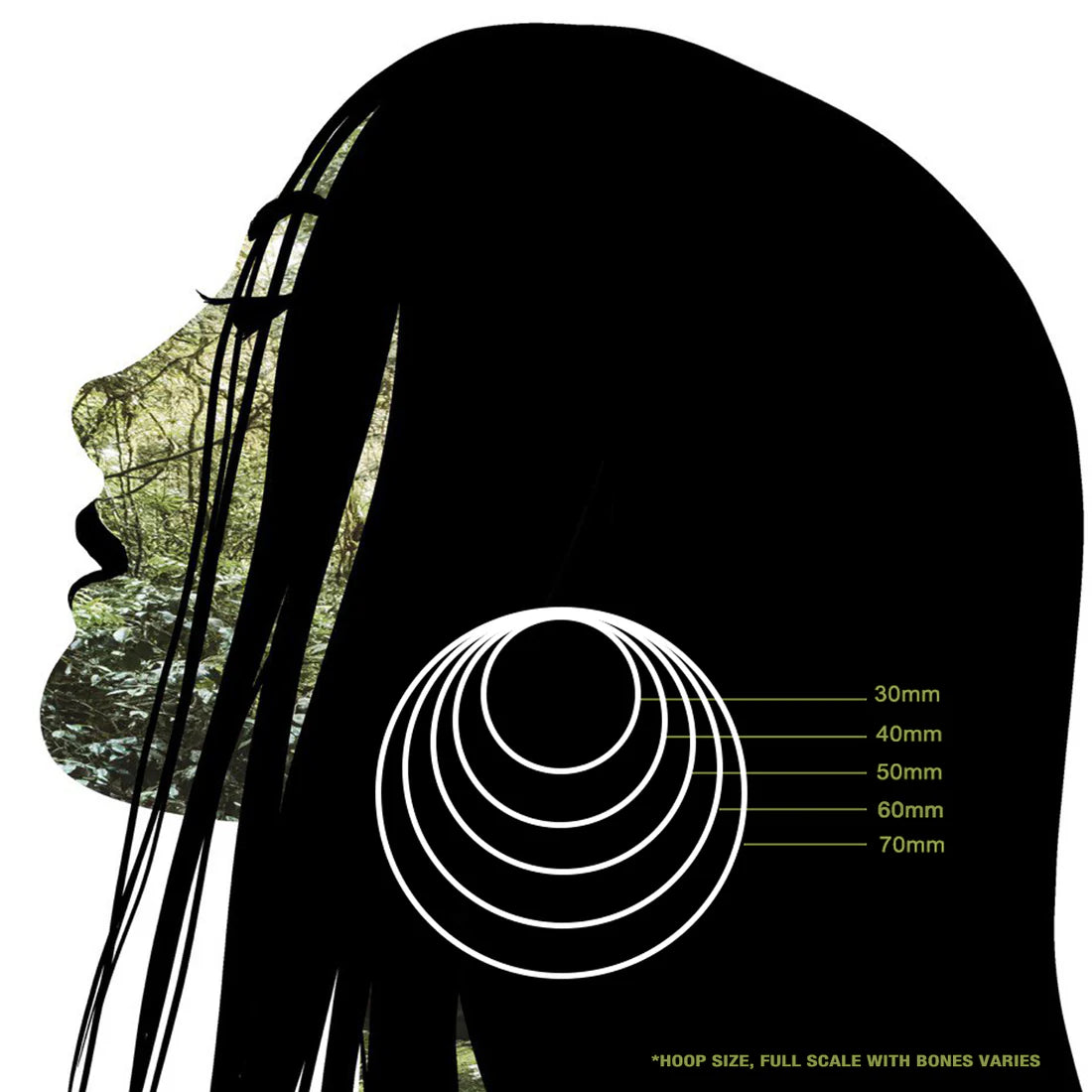 Boa Constrictor Vertebre XS Hoops