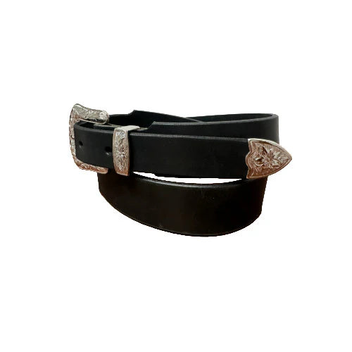 Western Latigo Leather Belt