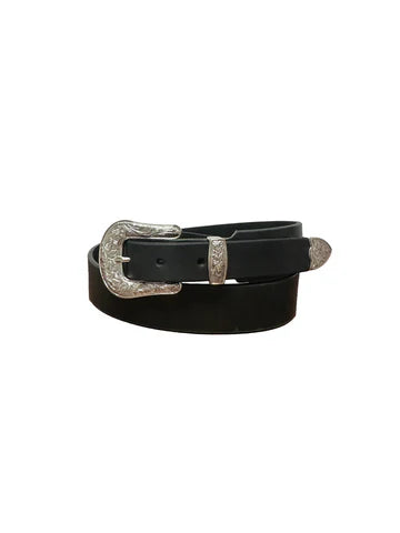 Western Latigo Leather Belt