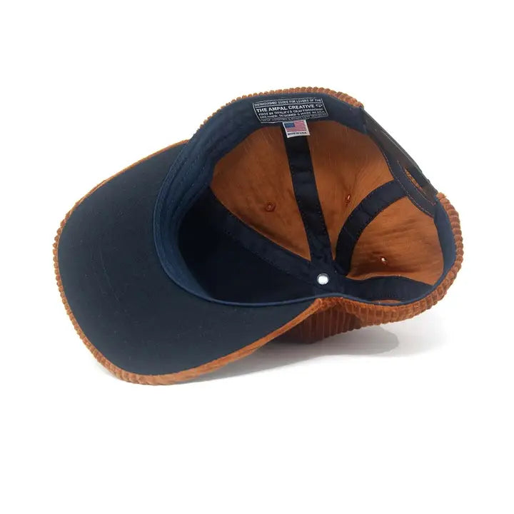 Reaper Cord Snapback Rust