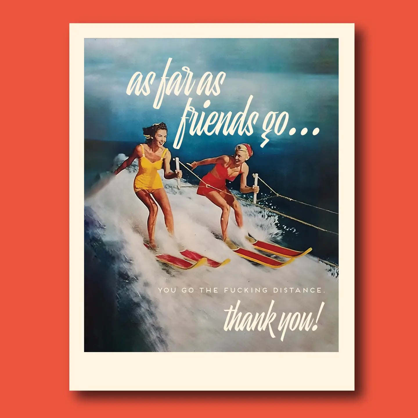 Distance Friendship Card