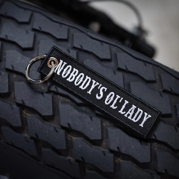 Motorcycle Keychain Nobody's Ol' Lady