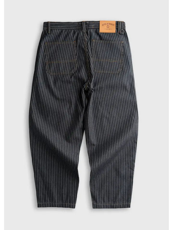Trapper Stripe Denim Pant Dark Wash