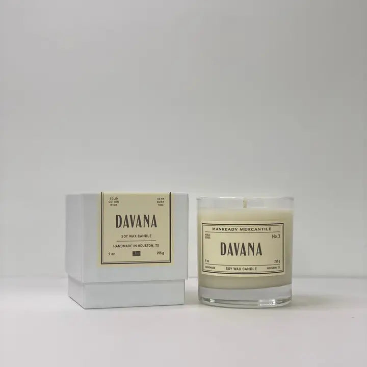 The Noble Series Soy Candle | Davana