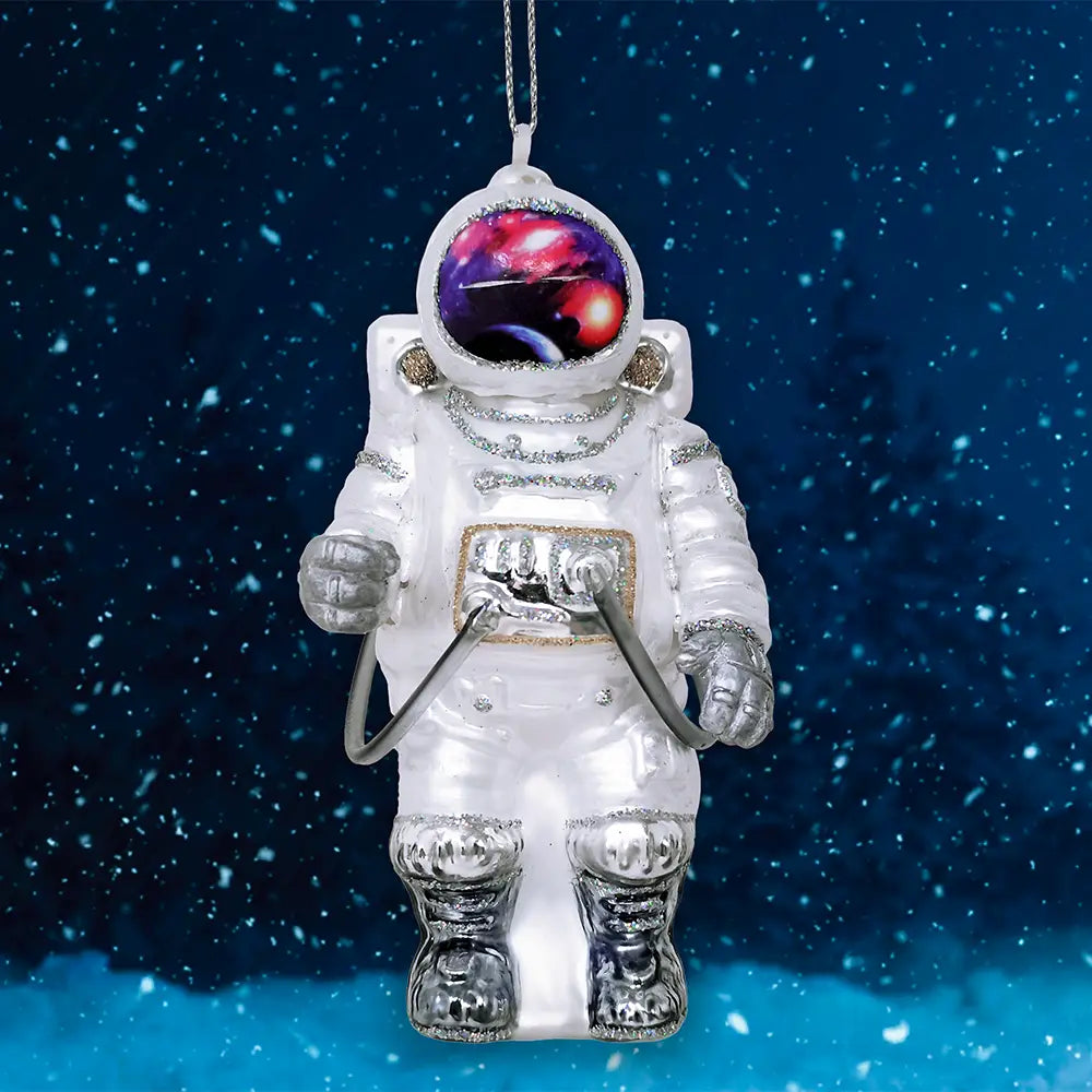 Glass Ornament Astronaut