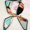 Skinny Scarf Modern Geometric