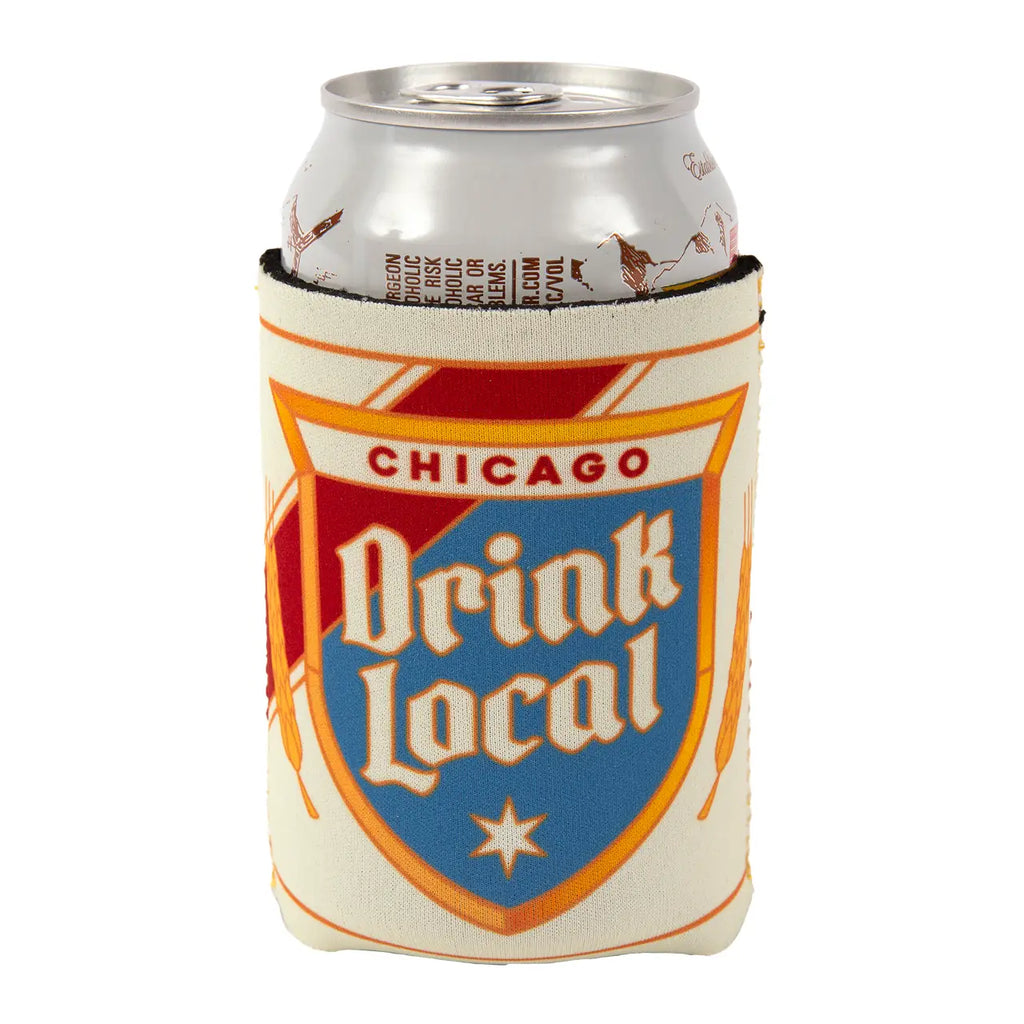Drink Local Can Cooler