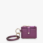 Sammie Mini Snap Wallet Bangle Purple