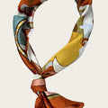 Floral Portrait Bandana Scarf