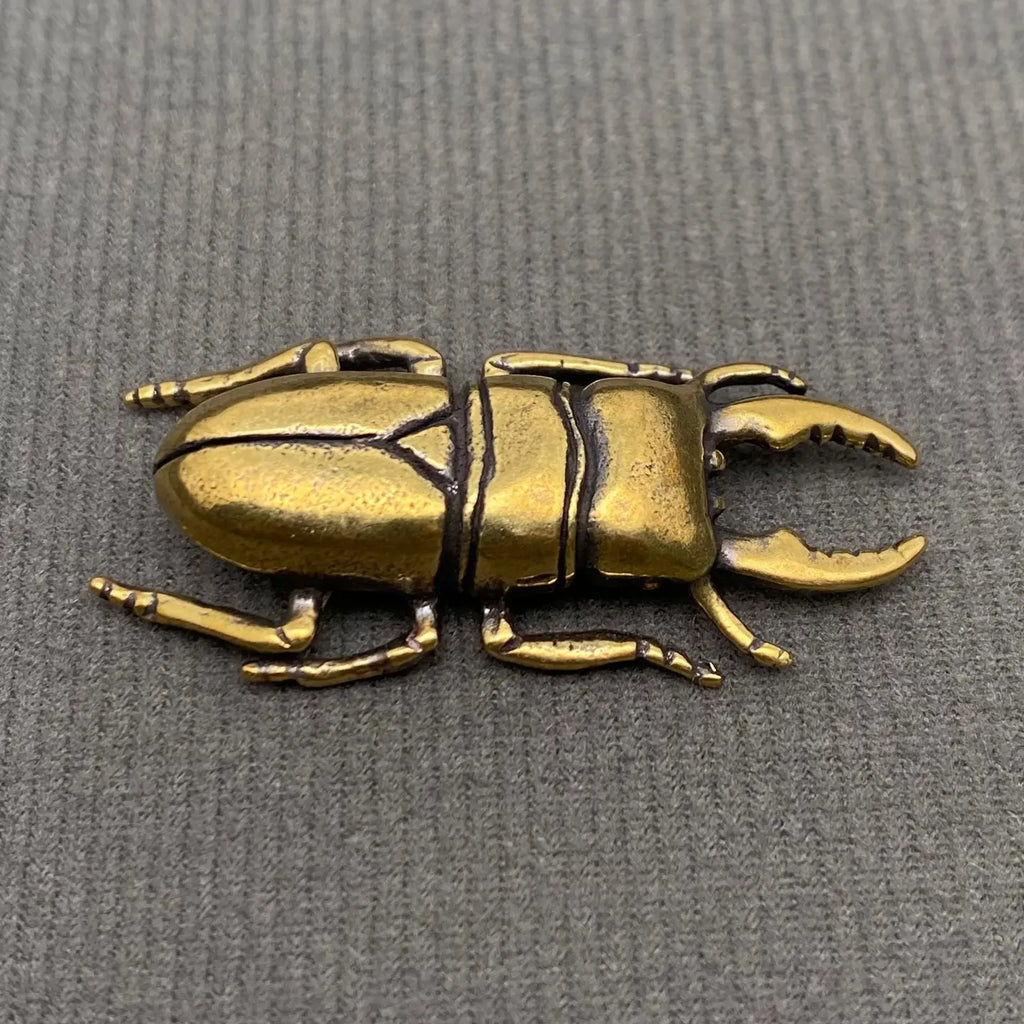 Brass Animals Beetle