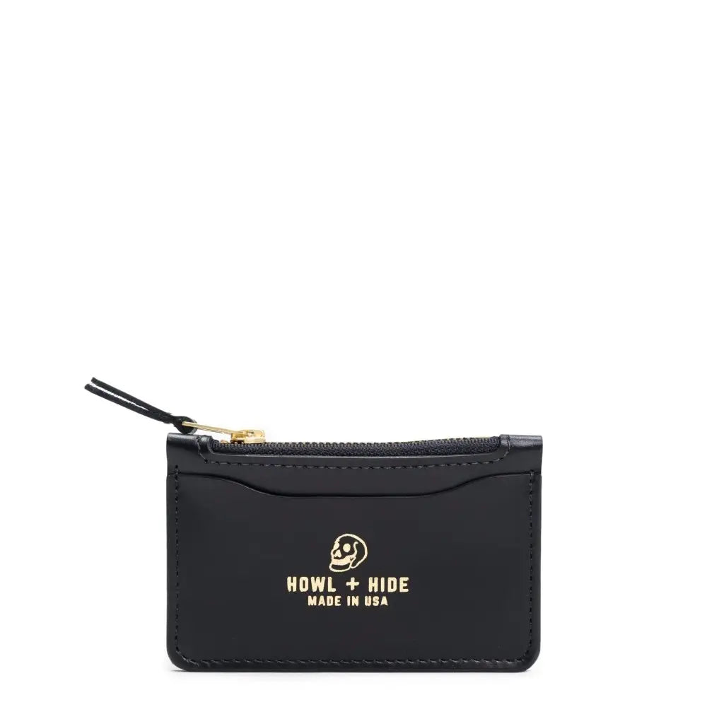 Zipper Wallet Black