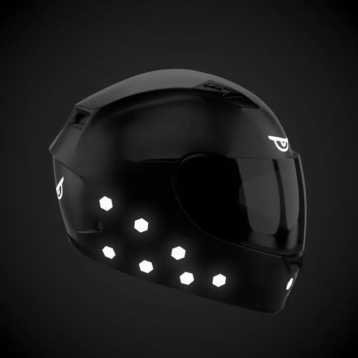 Reflective Helmet Decals - Evil Eyes