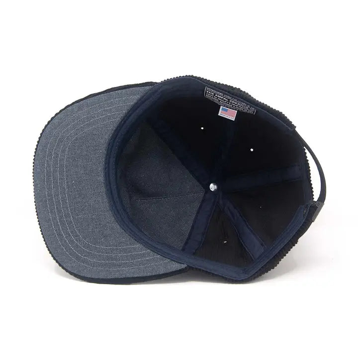 Reaper Cord Strapback Black