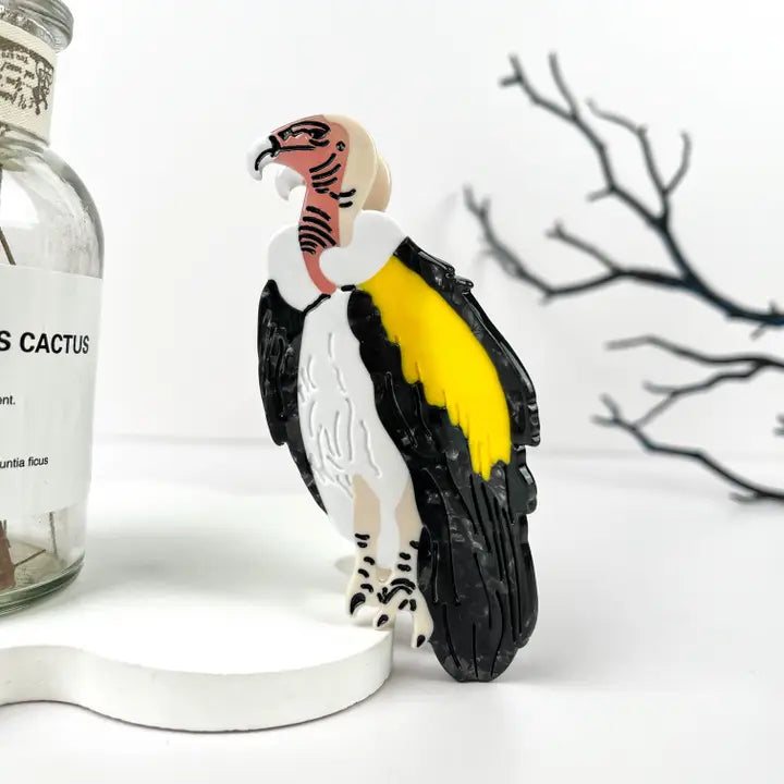 Vulture Hair Clip