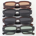 Tinted Lens Box Sunglasses