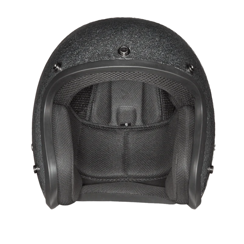 Cruiser Low Profile Open Face Helmet Gunmetal Flake