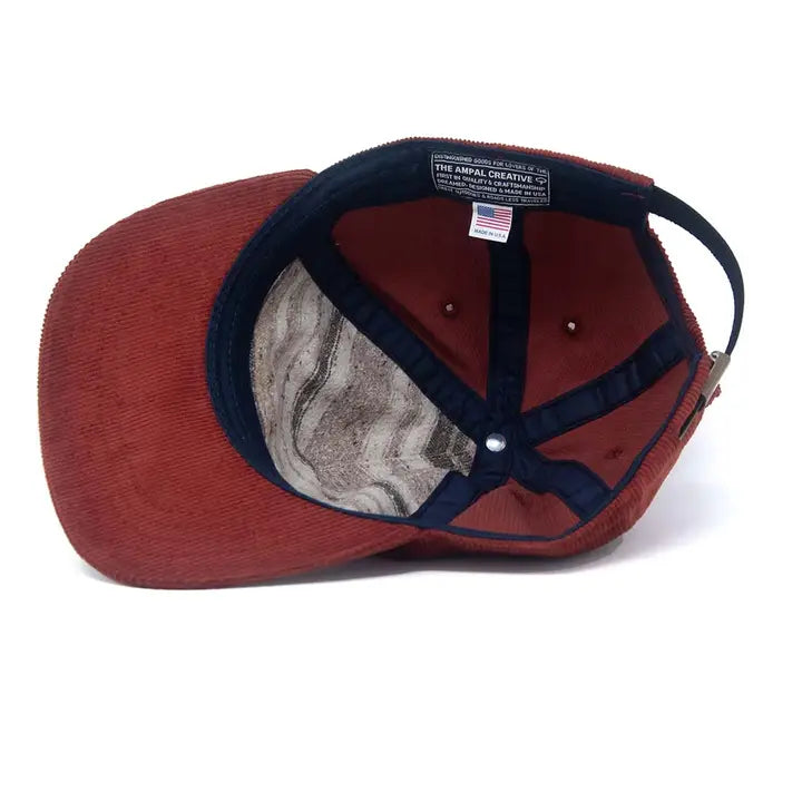 Scorpion Rose Cord Strapback Brick