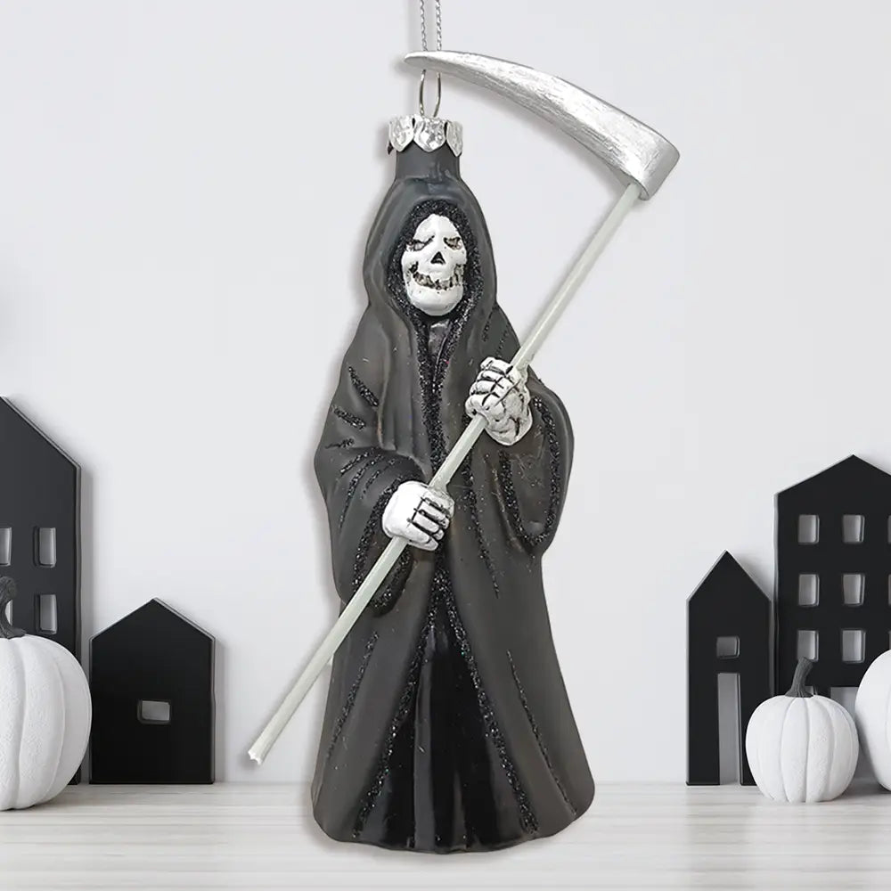 Glass Ornament Grim Reaper