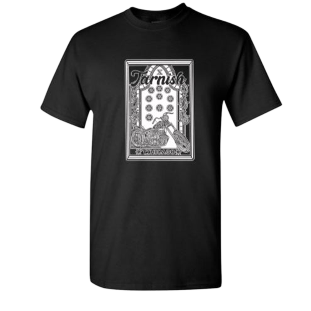 10 Year Tarnish Tarot Unisex Tee