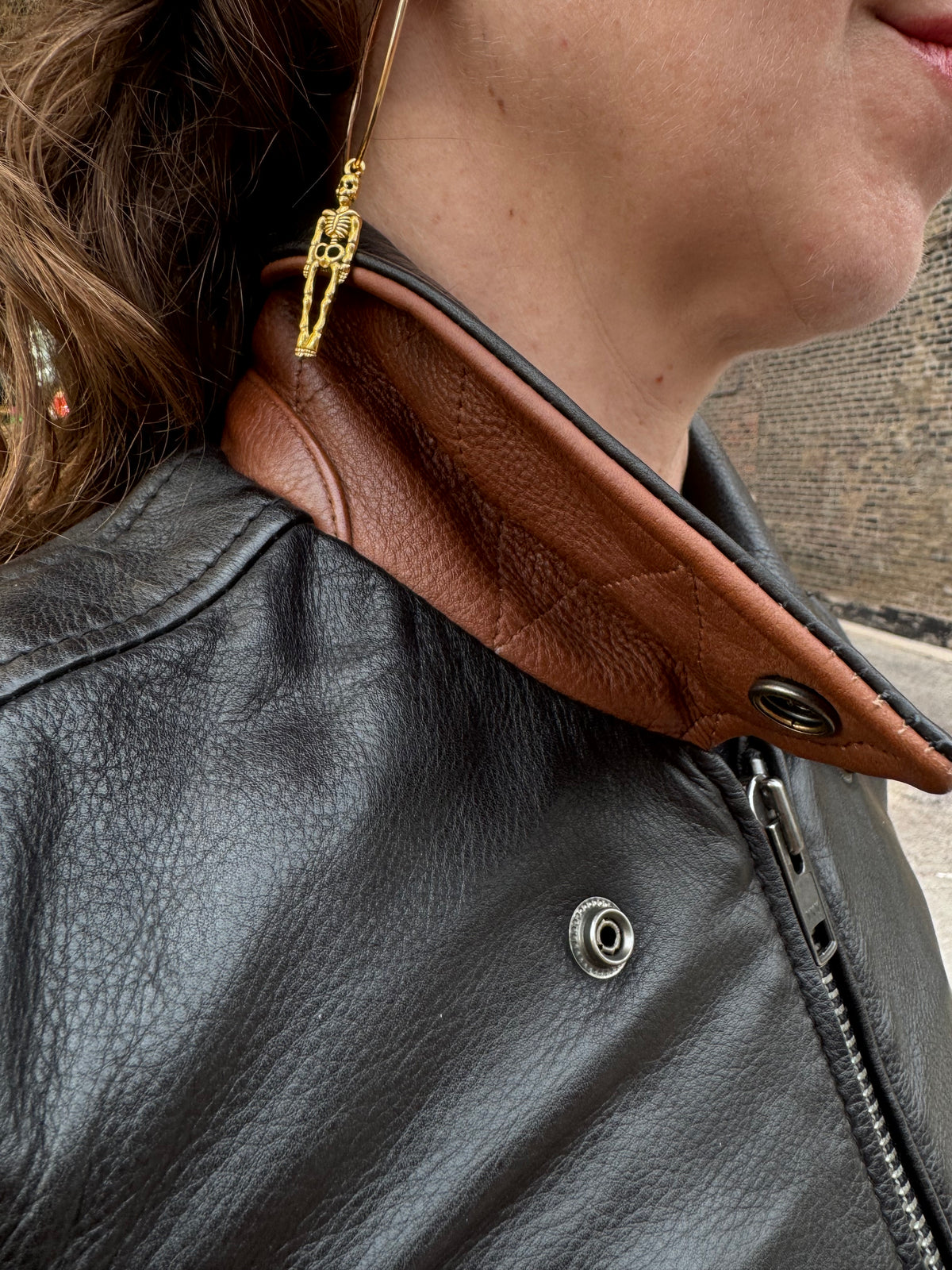 Marilyn Motorcycle Riding Bomber Jacket