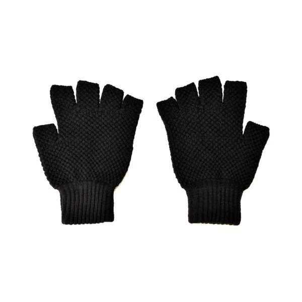 Rollers Fingerless Knit Gloves Women's