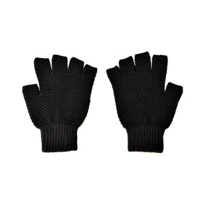 Rollers Fingerless Knit Gloves Women's