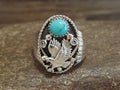 Turquoise Eagle Ring Size 11.5