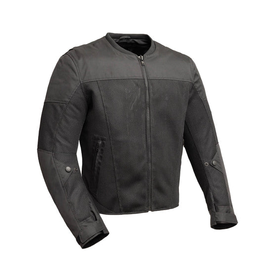 Full Mesh Cordura Motorcycle Jacket Black