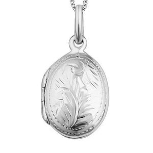 Mystic Sterling Silver Locket Necklace