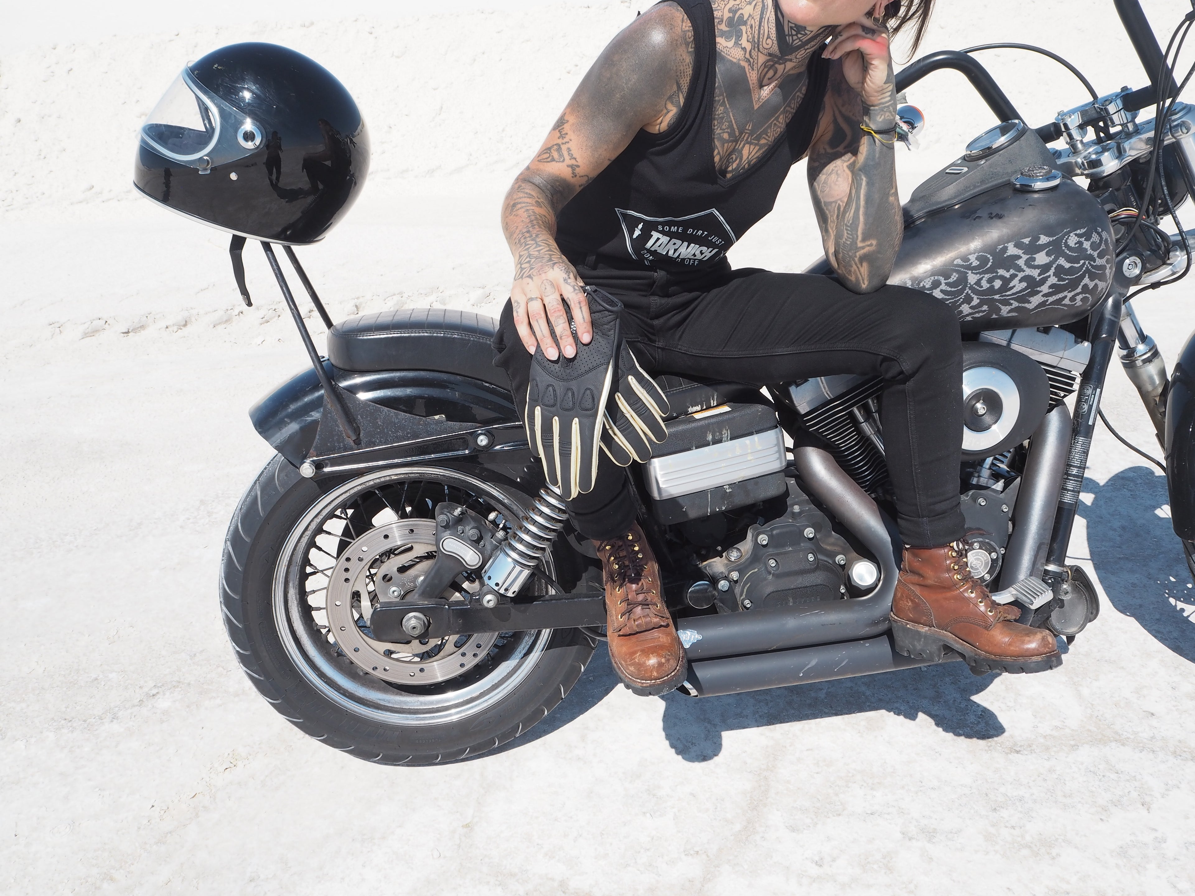 Ziggy Gloves Blk/Gold