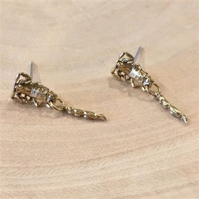Bronze Scorpion Earrings
