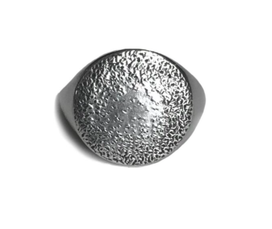 Petite Pinpoint Signet Ring Sterling