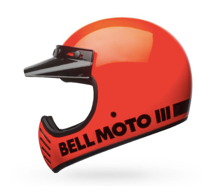 Moto 3 Gloss Flo Orange Classic