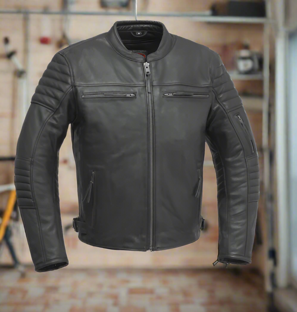 Tom Motorcycle Jacket Black