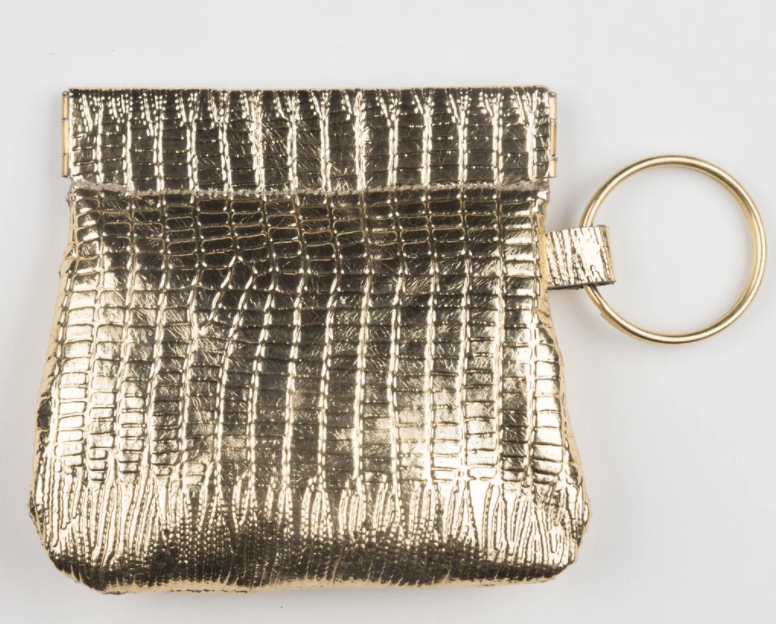 Squeeze Coin Purse Gold