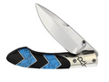 Peak Linerlock Turquoise Knife