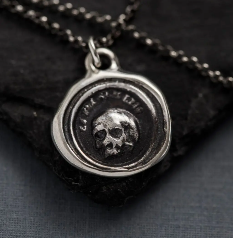 Skull Memento Mori Necklace