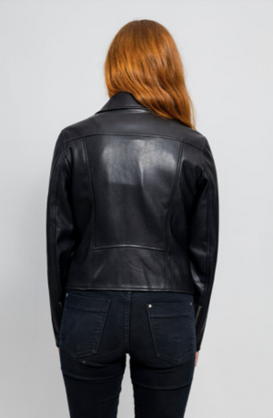Vegan Leather Demi Jacket